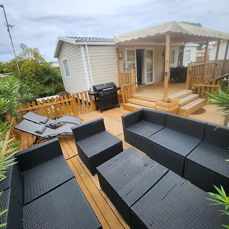 Mobile Grande Terrasse Vakantiepark Canet-en-Roussillon